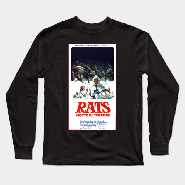 Rats: Night of Terror Long Sleeve T-Shirt by Asanisimasa